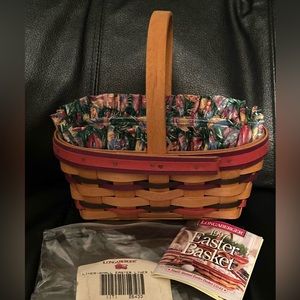 LONGABERGER 1997 SMALL EASTER BASKET SET/BRAND NEW!